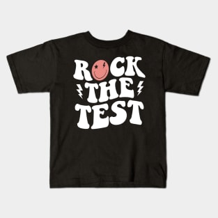 Rock The Test Shirt, Teacher Shirt, Teacher Testing, Teacher Tshirt, Teacher Shirts, Funny Teacher Shirt, Motivational Teacher Kids T-Shirt